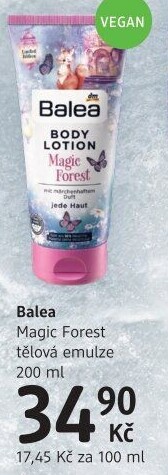 Tělová emulze Balea
