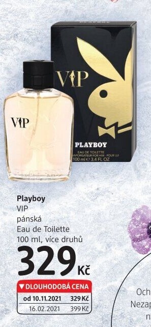 Toaletní voda pánská VIP Playboy