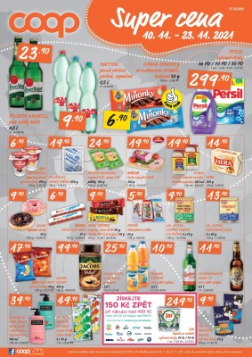 akční leták COOP 10.11.2021-23.11.2021