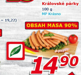 Párky královské Krásno