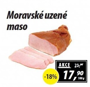 Moravské maso uzené