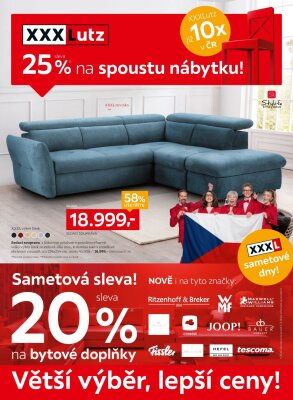 akční leták XXXLutz 15.11.2021-28.11.2021