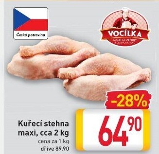 Kuřecí stehna Vocílka