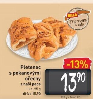 Pletenec plněný