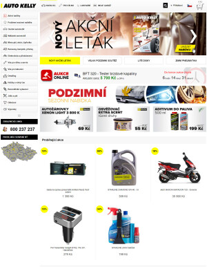 akční leták Auto Kelly 16.11.2021-22.11.2021