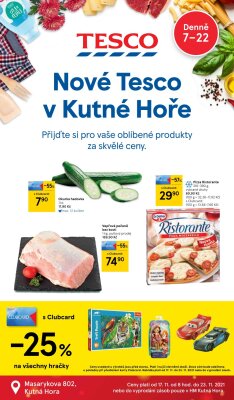 akční leták Tesco 17.11.2021-23.11.2021
