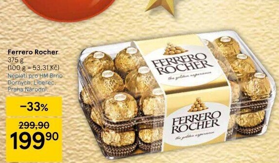 Bonboniéra Rocher Ferrero