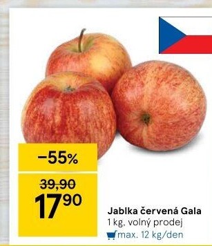 Jablka Gala
