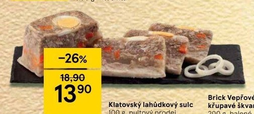 Klatovský lahůdkový sulc