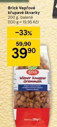 Křupavé škvarky Brick