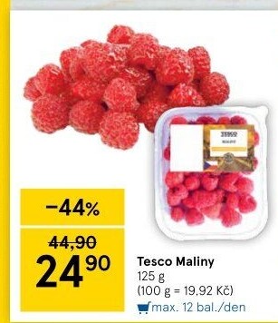 Maliny Tesco