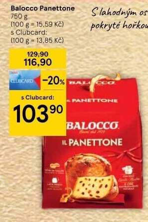 Panettone Balocco