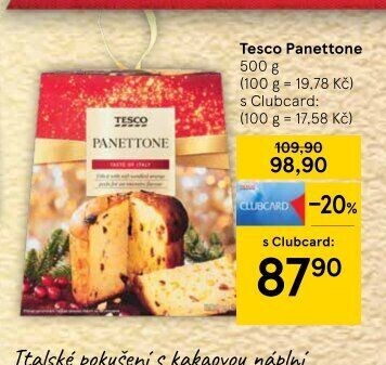 Panettone Tesco