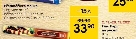 Papír na pečení Fino