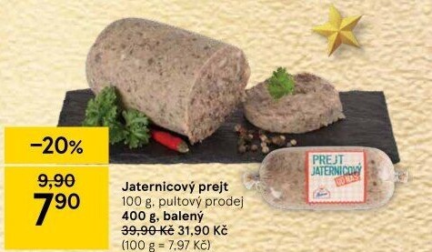 Prejt jaternicový Od nás Masna studená