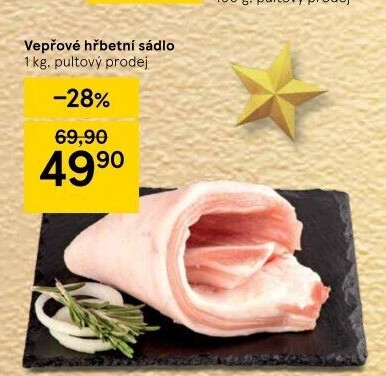 Sádlo vepřové syrové