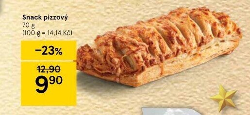 Snack se slanou náplní