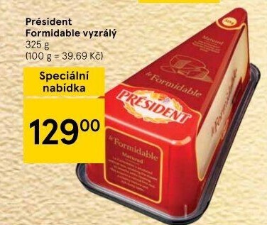 Sýr Le Formidable Président