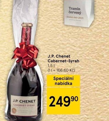 Víno Cabernet - Syrah Cuvée J.P. Chenet