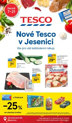 akční leták Tesco 17.11.2021-23.11.2021
