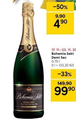 Bohemia Sekt Demi Sec