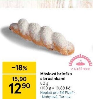 Brioška máslová