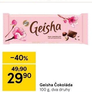 Čokoláda Geisha
