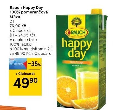Džus Happy Day Rauch