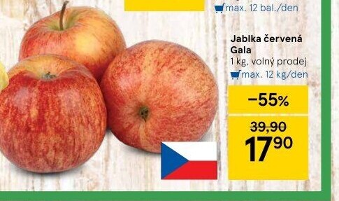 Jablka Gala