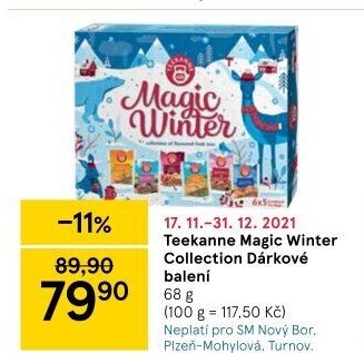 Kolekce čajů Magic Winter Teekanne