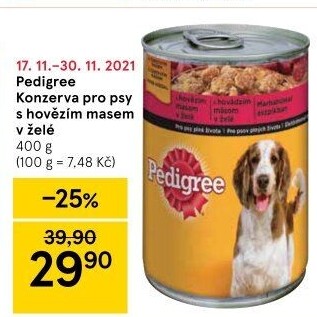 Konzerva pro psy Pedigree
