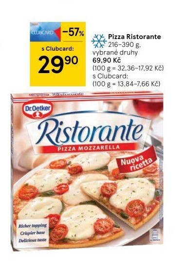 Pizza mražená Ristorante Dr. Oetker