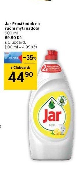 Prostředek na nádobí Jar