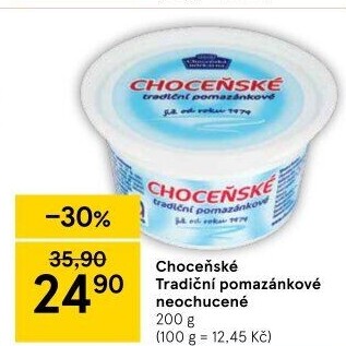Tradiční pomazánkové Choceňské
