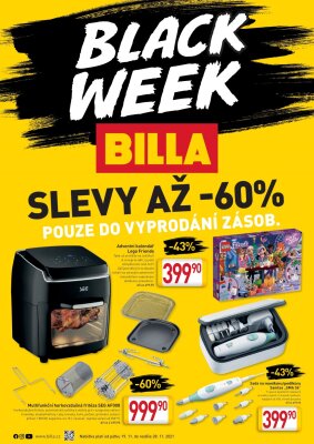 akční leták BILLA 19.11.2021-28.11.2021