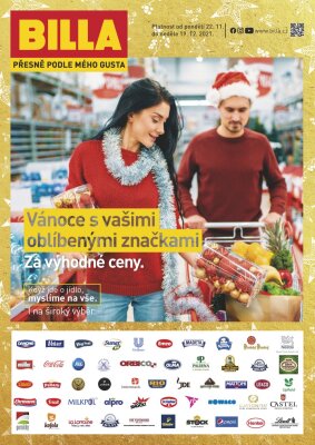 akční leták BILLA 22.11.2021-19.12.2021