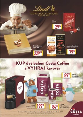 akční leták BILLA 22.11.2021-19.12.2021