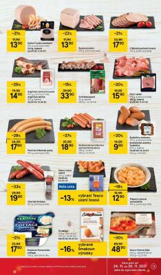 akční leták Tesco 24.11.2021-30.11.2021