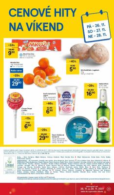akční leták Tesco 24.11.2021-30.11.2021
