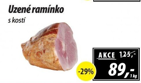 Uzené ramínko s kostí