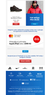 akční leták Sportisimo 18.11.2021-23.11.2021