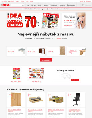 akční leták IDEA nábytek 23.11.2021-29.11.2021