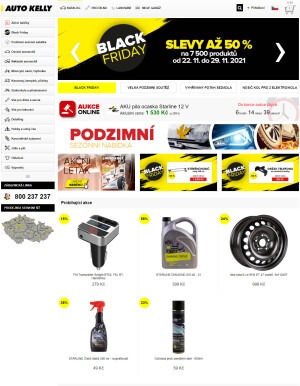 akční leták Auto Kelly 23.11.2021-29.11.2021