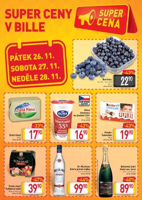 akční leták BILLA 24.11.2021-30.11.2021
