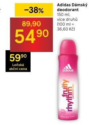 Deodorant sprej Adidas