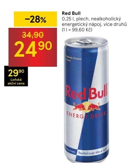 Energetický nápoj Red Bull