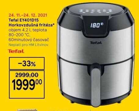 Horkovzdušná fritéza Tefal EY401D15
