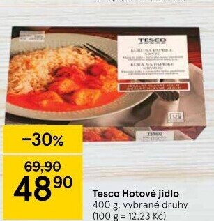 Hotová jídla Tesco