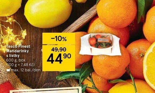 Mandarinky Tesco Finest
