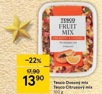 Mix ovocný Tesco